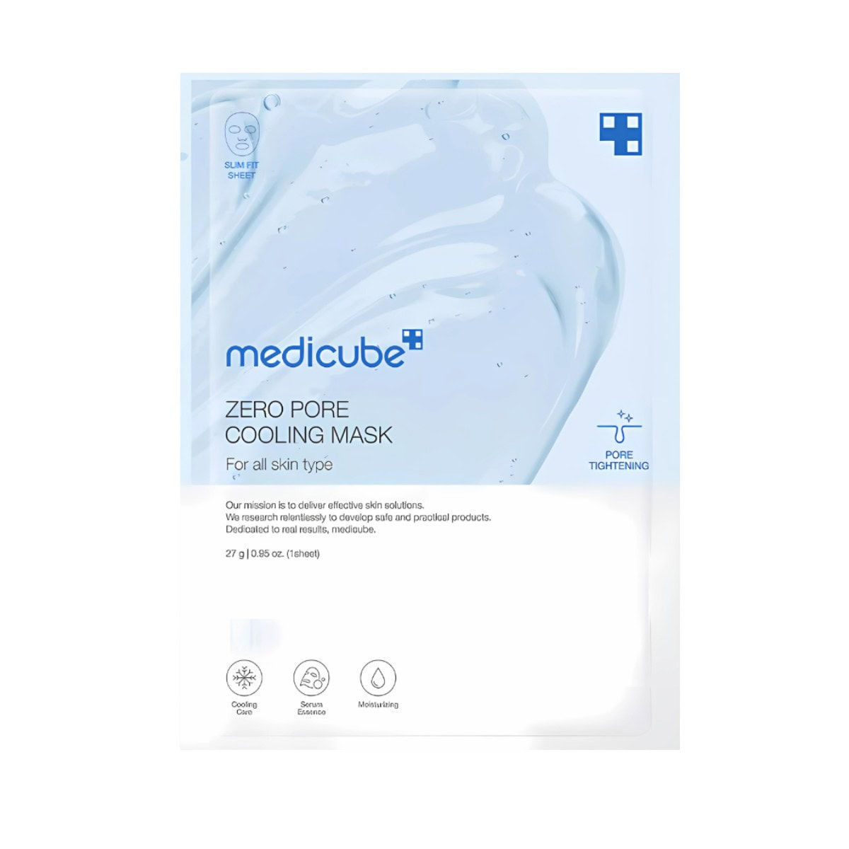Medicube Zero Pore Cooling Mask, 27g