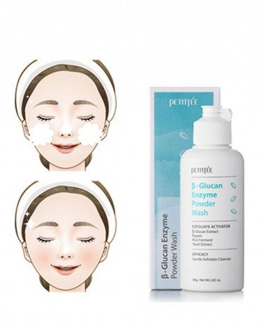 Thumbnail: Petitfee B-Glucan Enzyme Powder Wash 80g