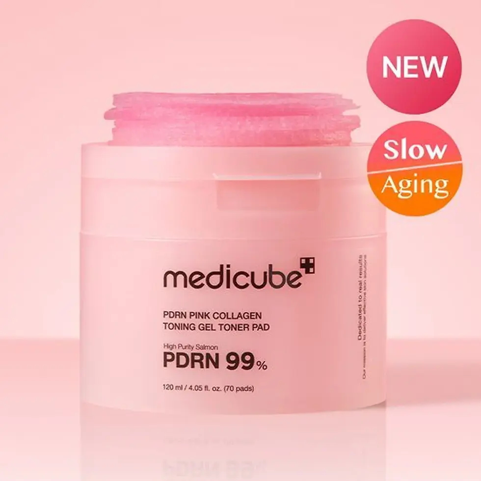 Миниатюра: Medicube PDRN Pink Collagen Toning Gel Toner Pads  70 pcs