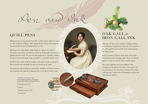 putting pen to paper Ellen Hutchins