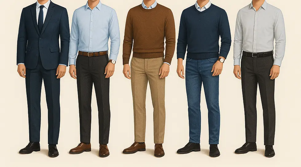 Karrierecoach - Bewerbung - Herrenkleidung