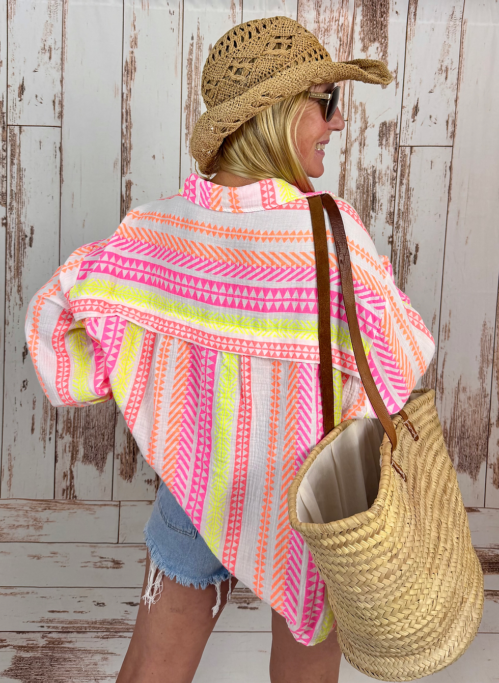 Miniaturbild: Musselin Bluse „Ibiza Style“ 