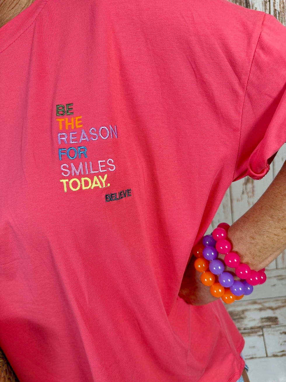 Miniaturbild: Oversize Tshirt „Be the reason for smile“