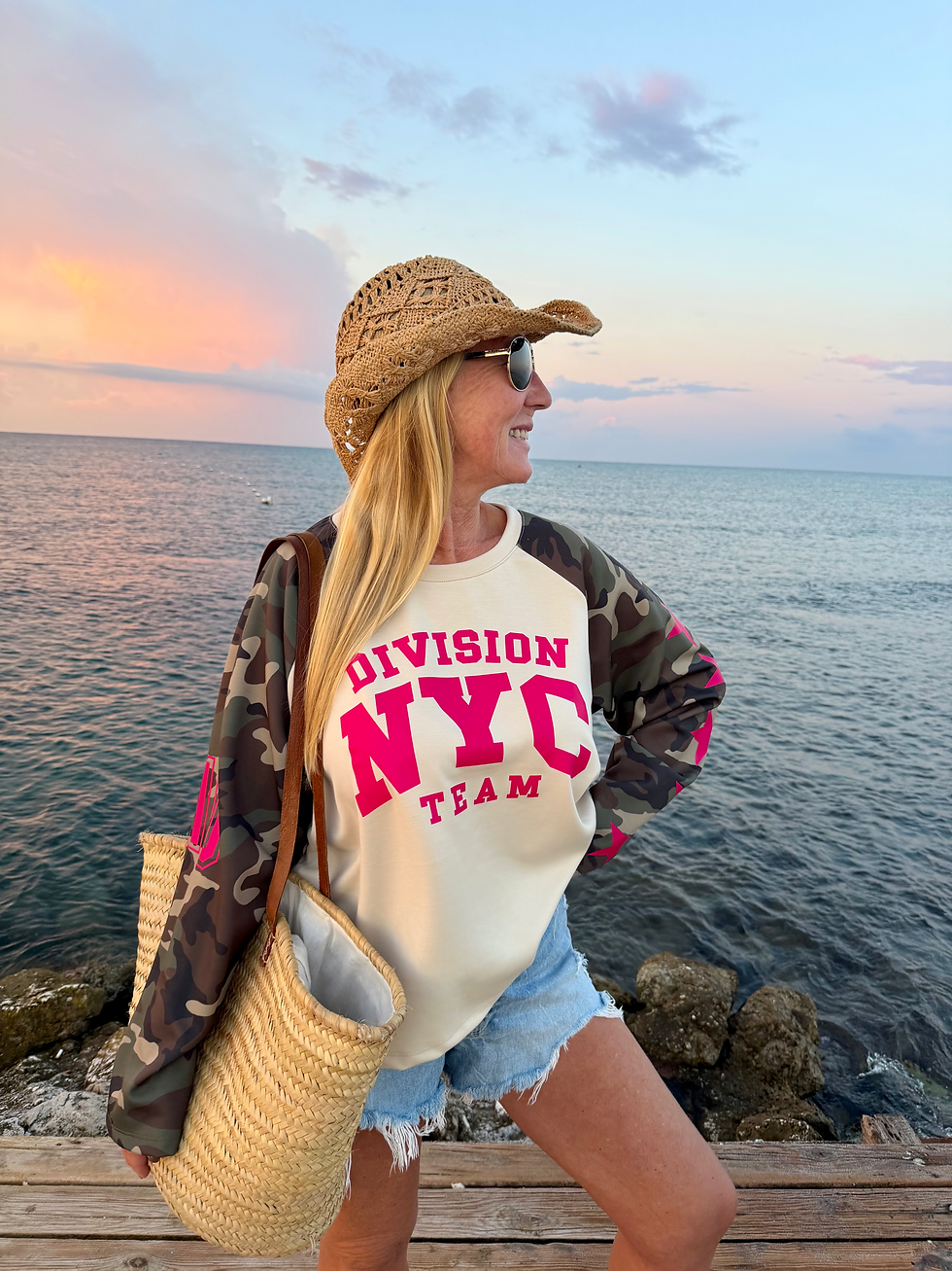 Miniaturbild: Buttery Soft Camouflage Sweater „NYC“