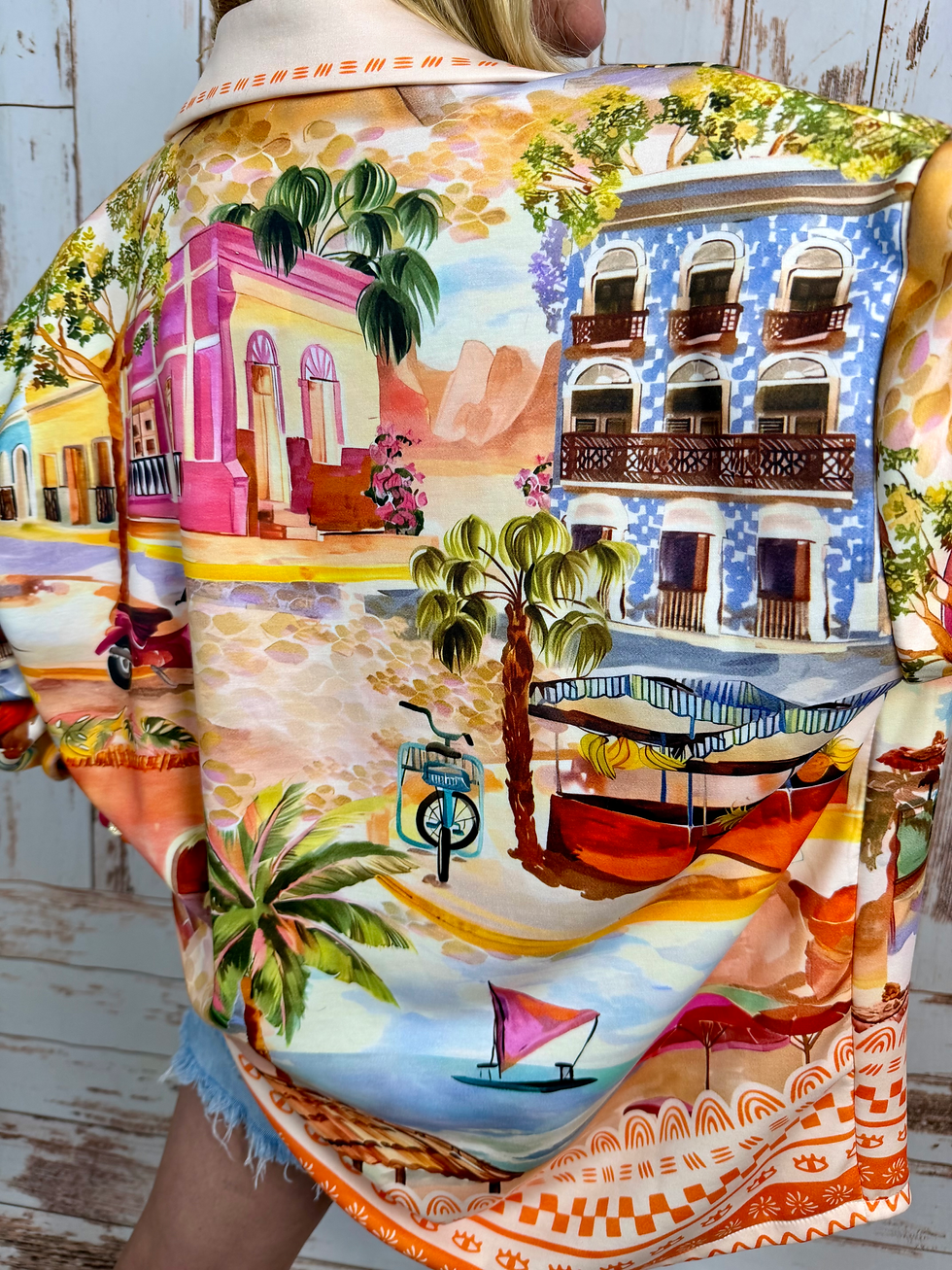 Miniaturbild: Frühlings Bluse „Vacation“