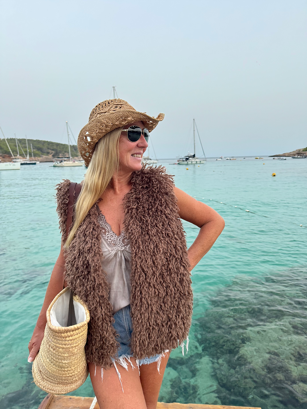 Miniaturbild: Oversize Fell Weste „Faux Fur“