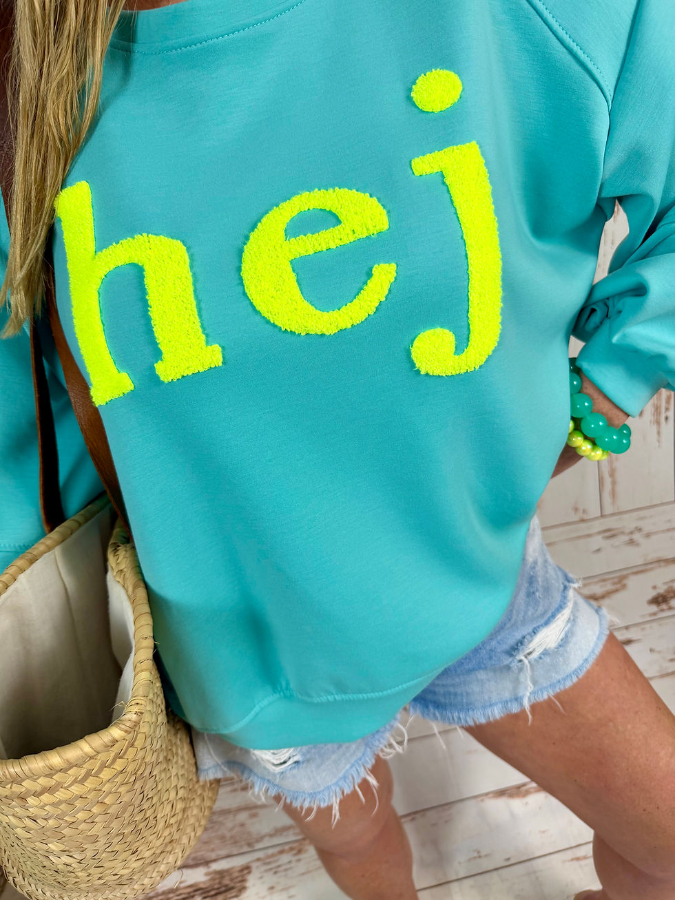 Miniaturbild: Oversize Sweater „Hej“