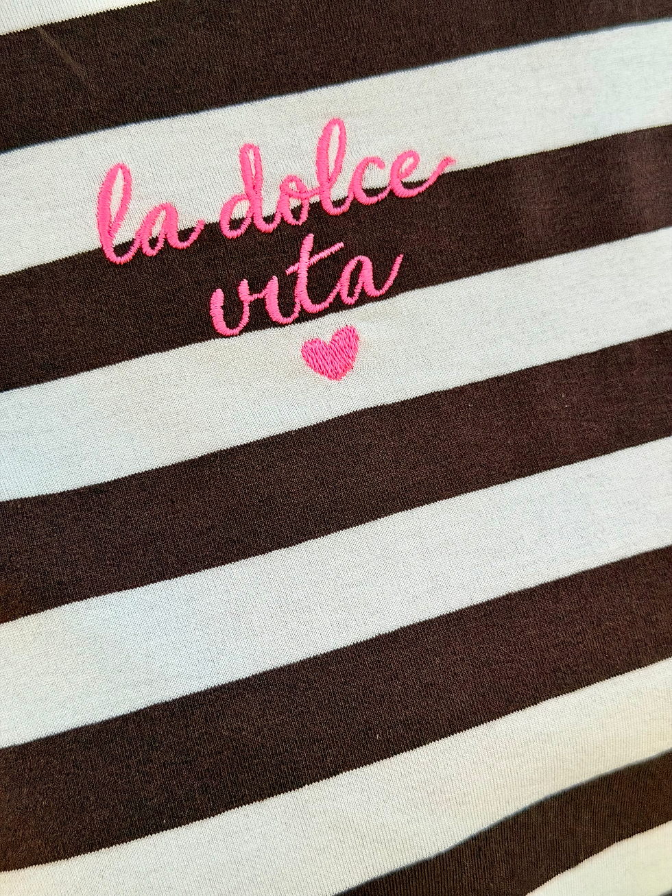 Miniaturbild: Oversize Tshirt „La Dolce Vita“ 