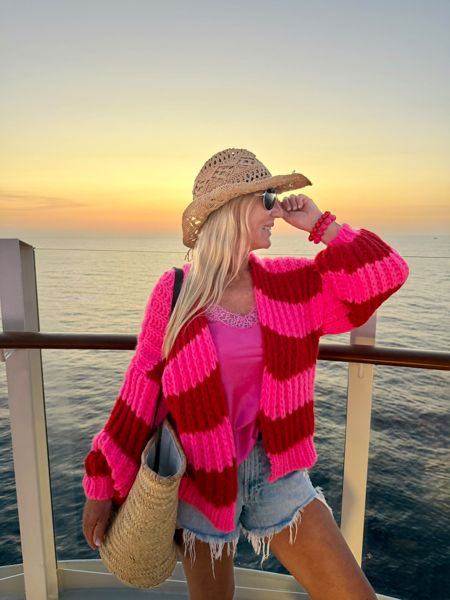 Grobstrick Jacke „Candy“