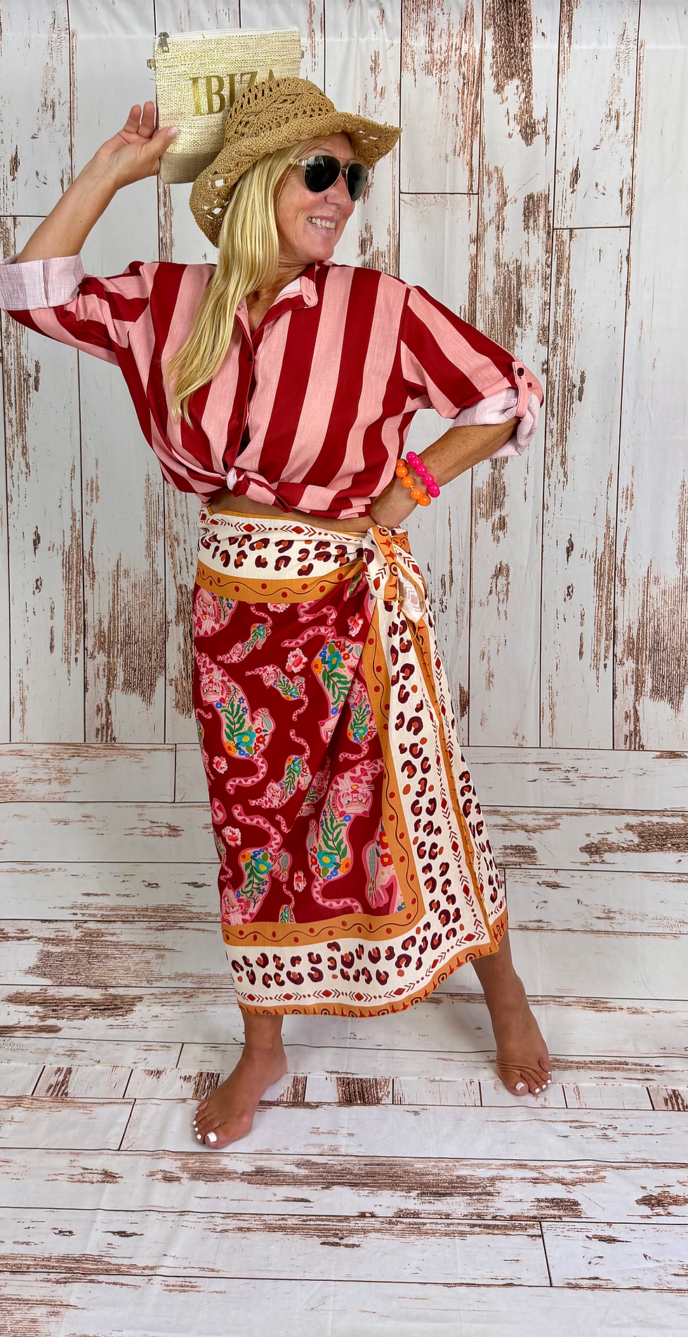 Miniaturbild: Fashion Hype Pareo Wickelrock 