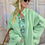Miniaturbild: Cozy Cardigan mit Gold Knöpfen „mint“