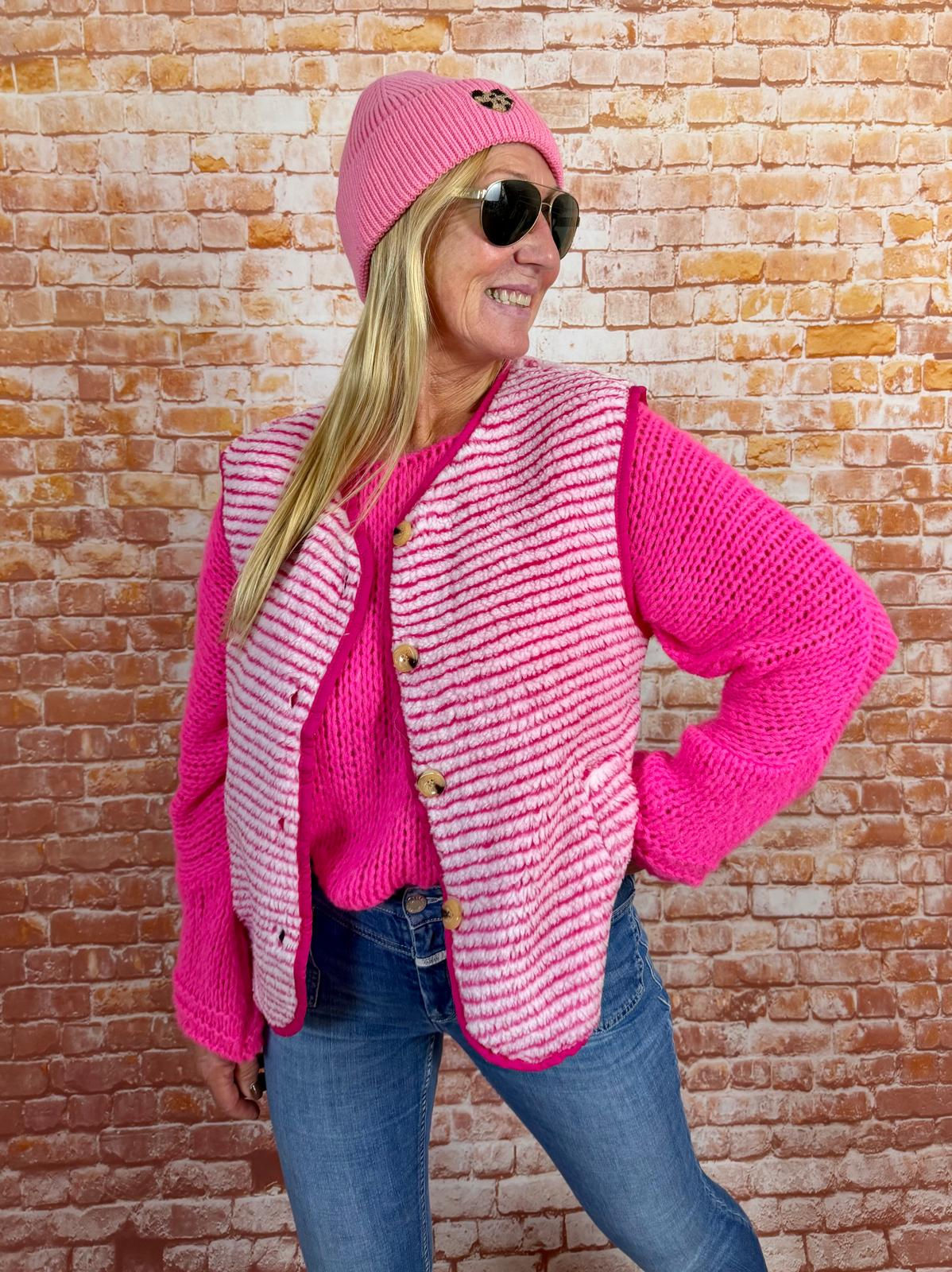 Teddy Weste „Stripes“ 