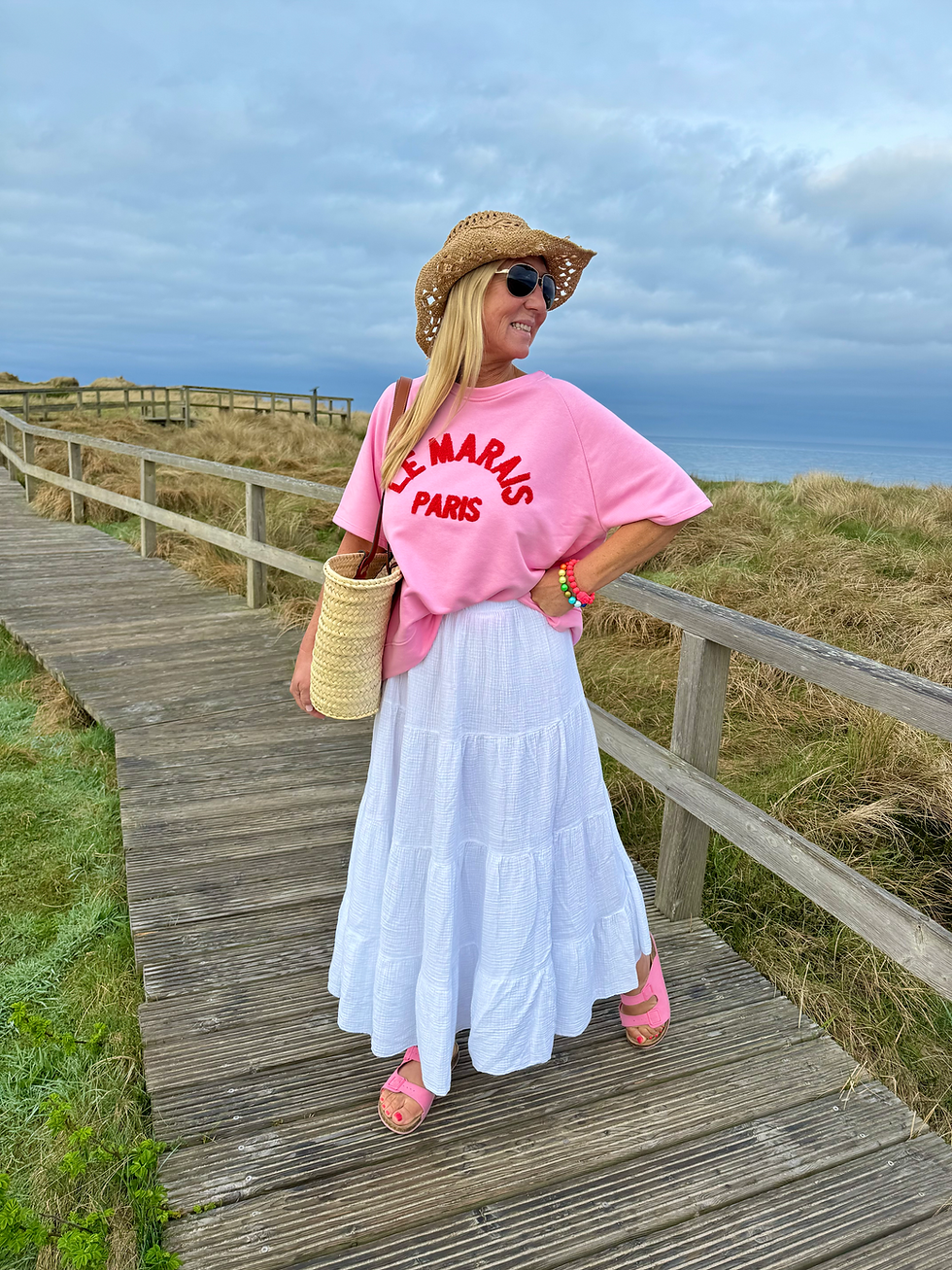 Miniaturbild: Musselin Maxi Rock 