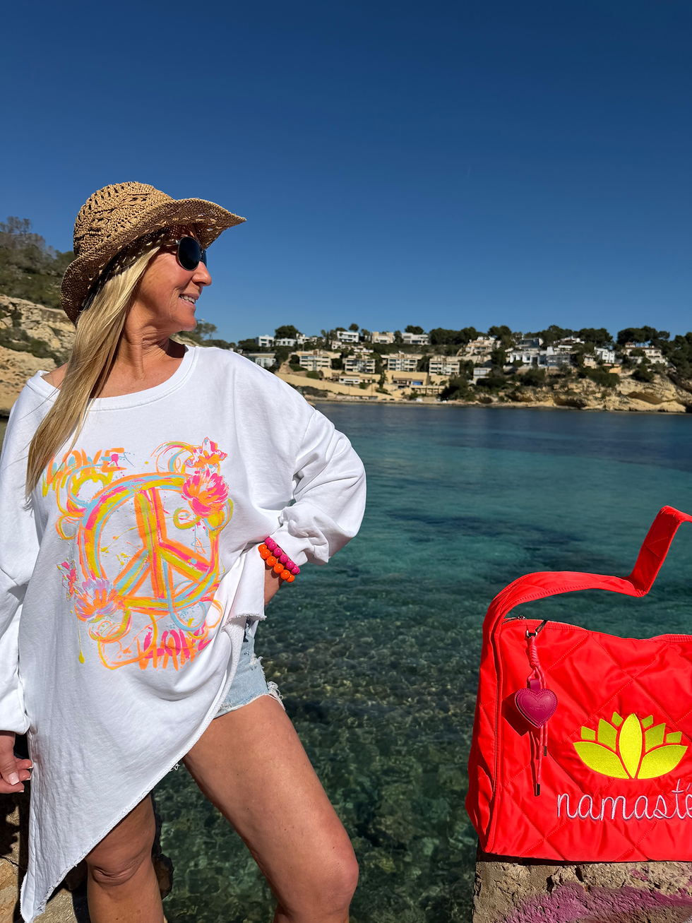 Miniaturbild: Ultra Oversize Sweater „Peace Love“