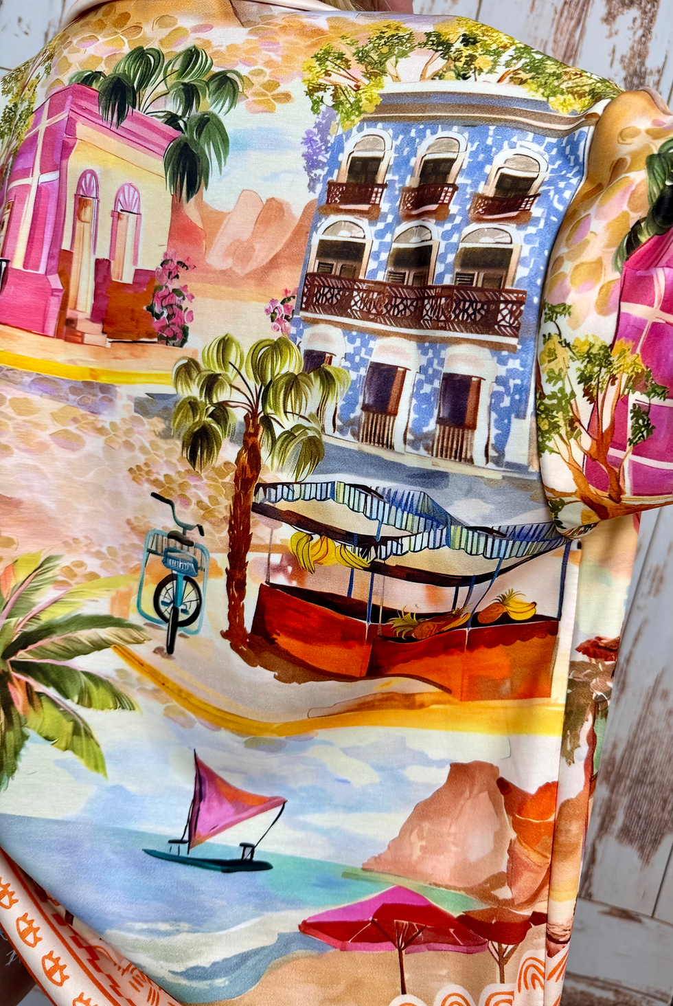 Miniaturbild: Frühlings Bluse „Vacation“