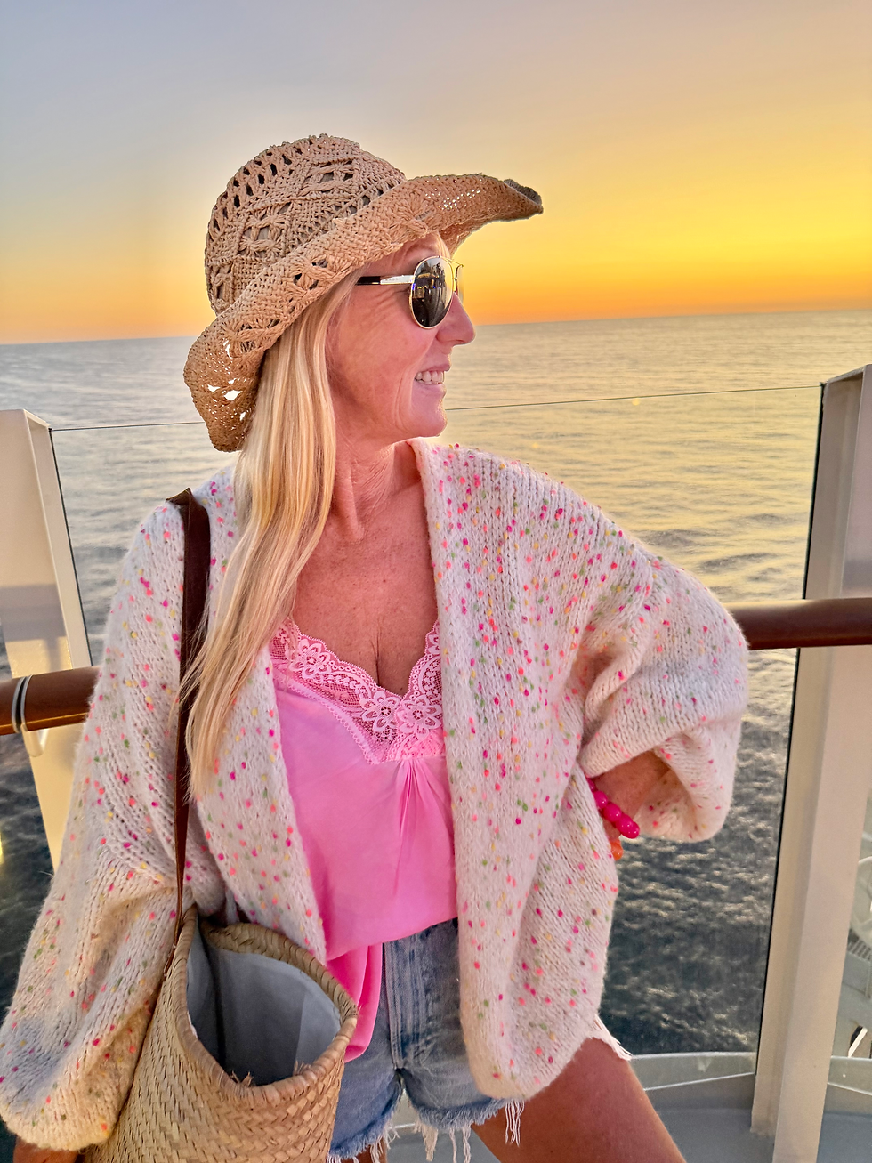 Miniaturbild: Hochwertige melierte Cozy Strickjacke 