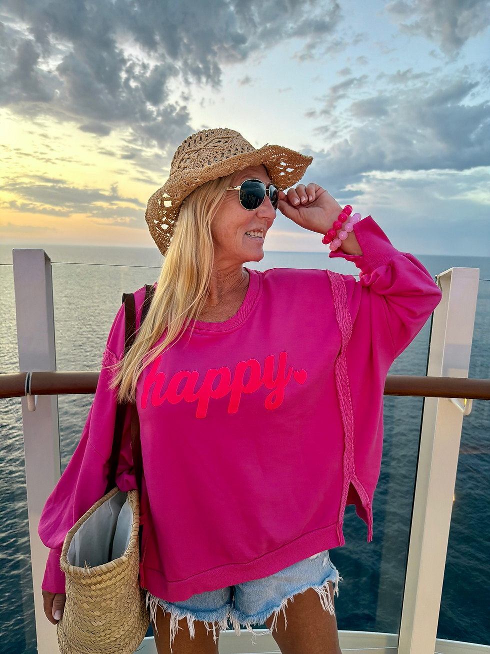 Miniaturbild: Oversize Sweater „Happy“