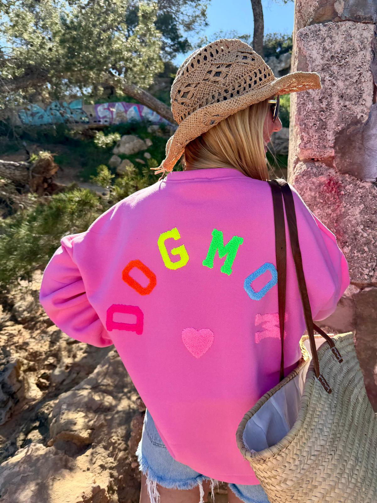 Oversize Sweater „Dog Mom“