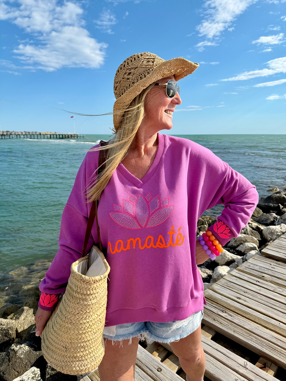 Miniaturbild: Miss Goodlife Sweater „Namaste“
