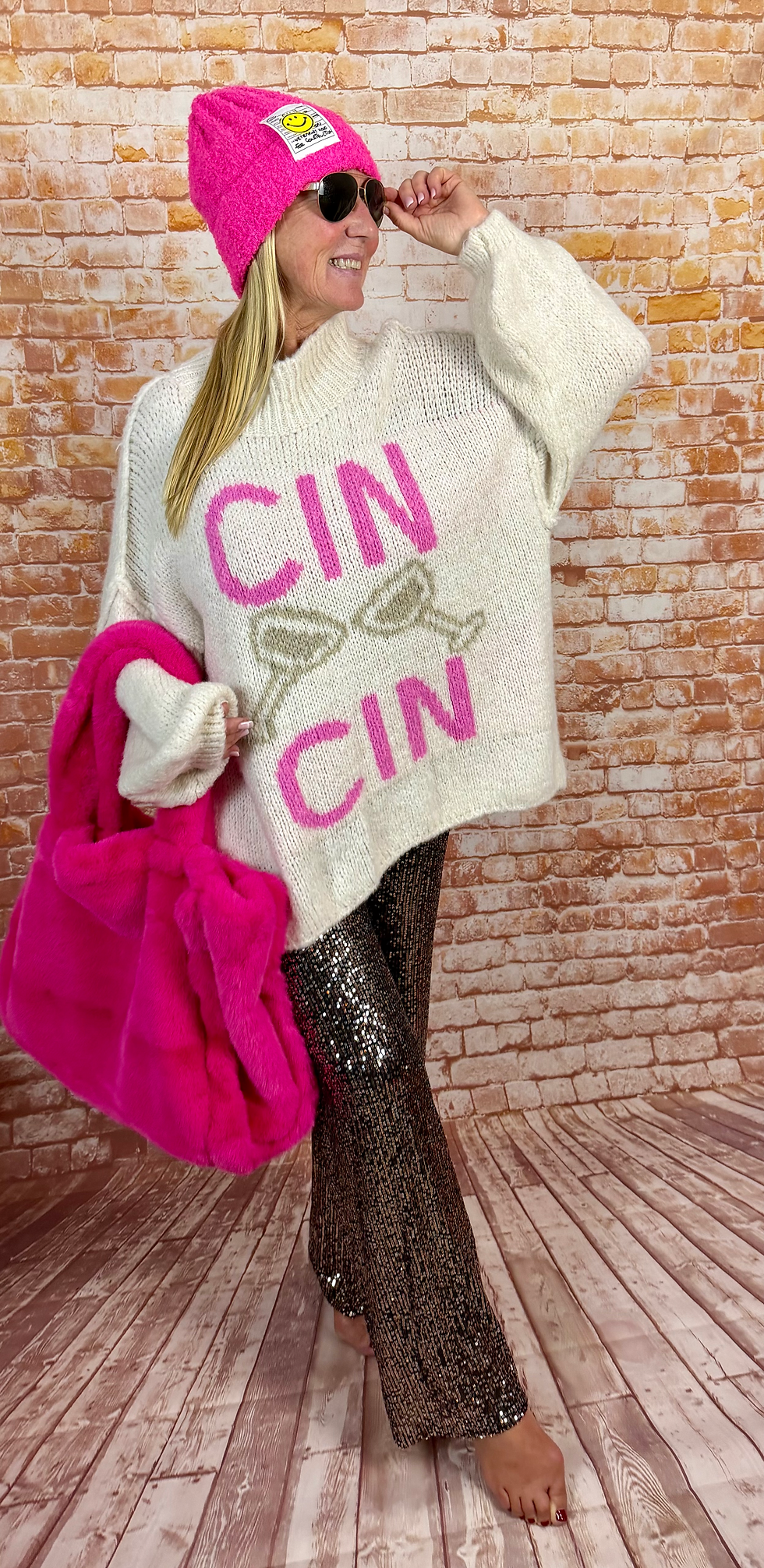 Miniaturbild: Cozy Strickpullover „Cin Cin“