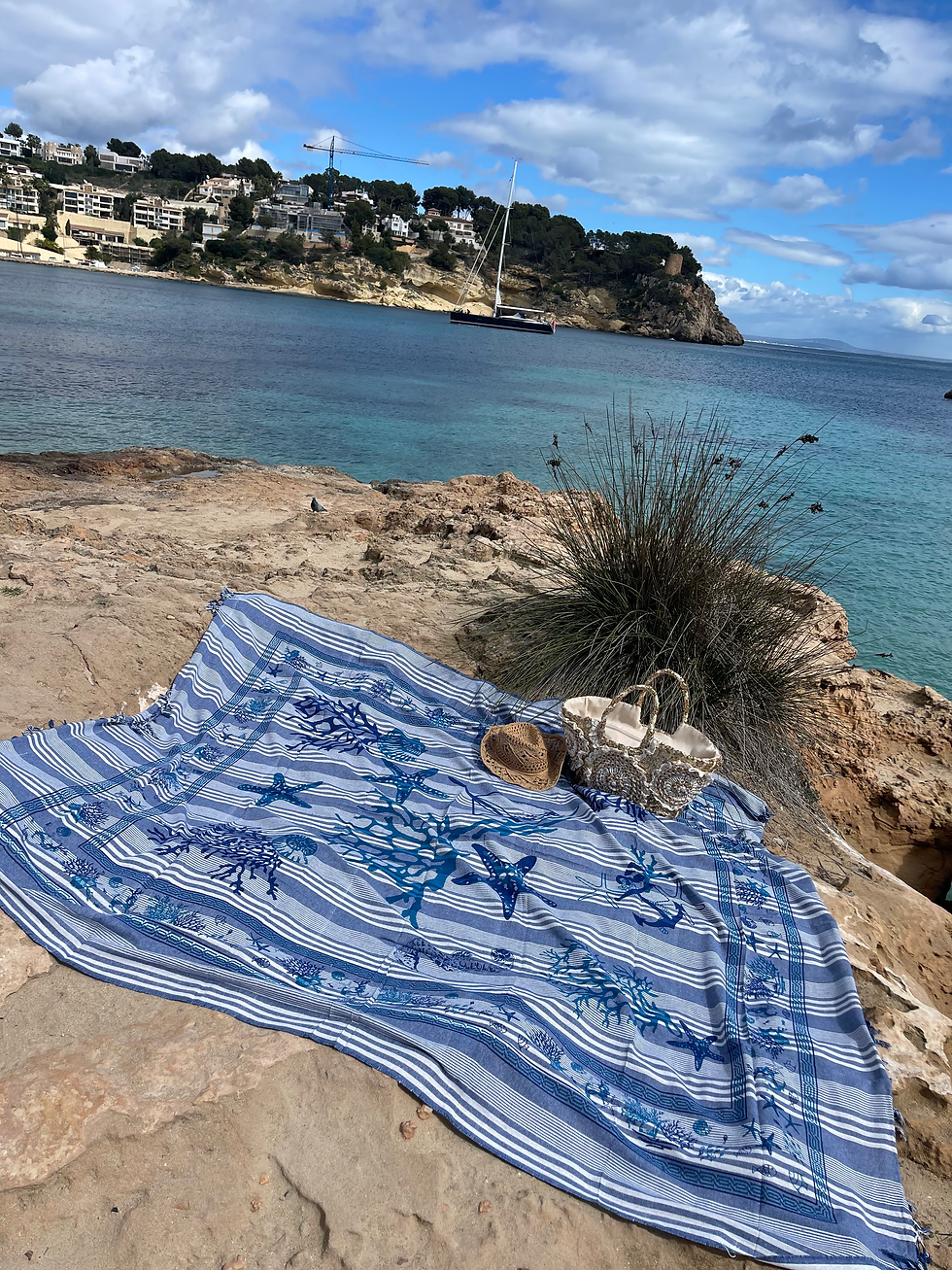 Miniaturbild: XXL Ibiza Stranddecke