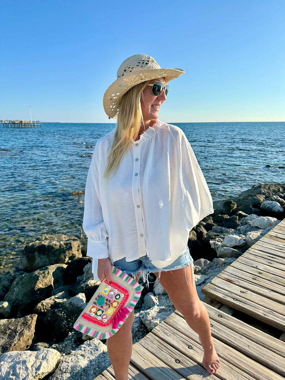 Miniaturbild: Ibiza Sommer Bluse mit tollen Volants 