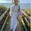 Miniaturbild: Exklusives Ibiza Maxi Kleid „Es Vedra“ mit Perlen & Pailletten Applikationen 