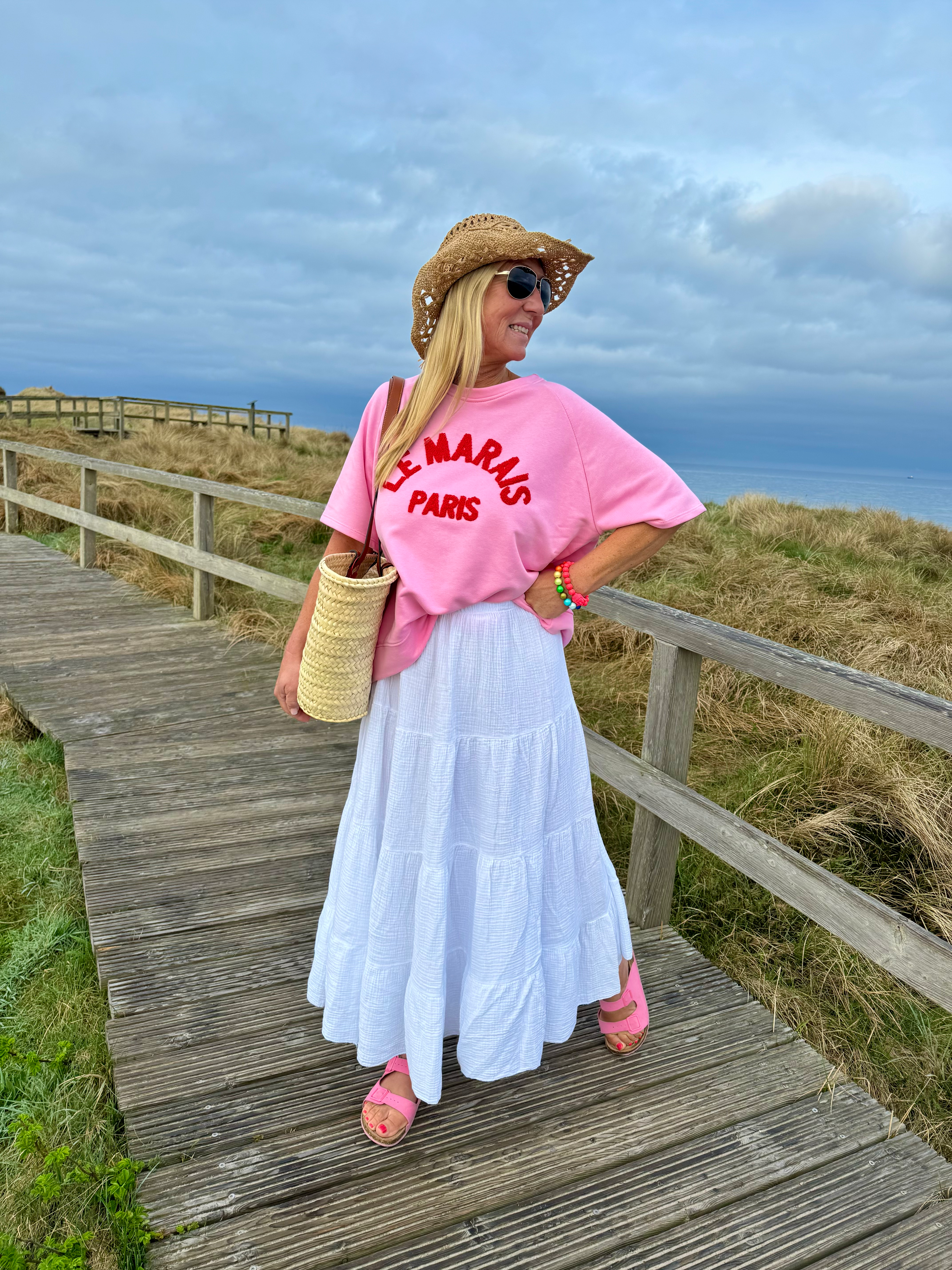 Musselin Maxi Rock