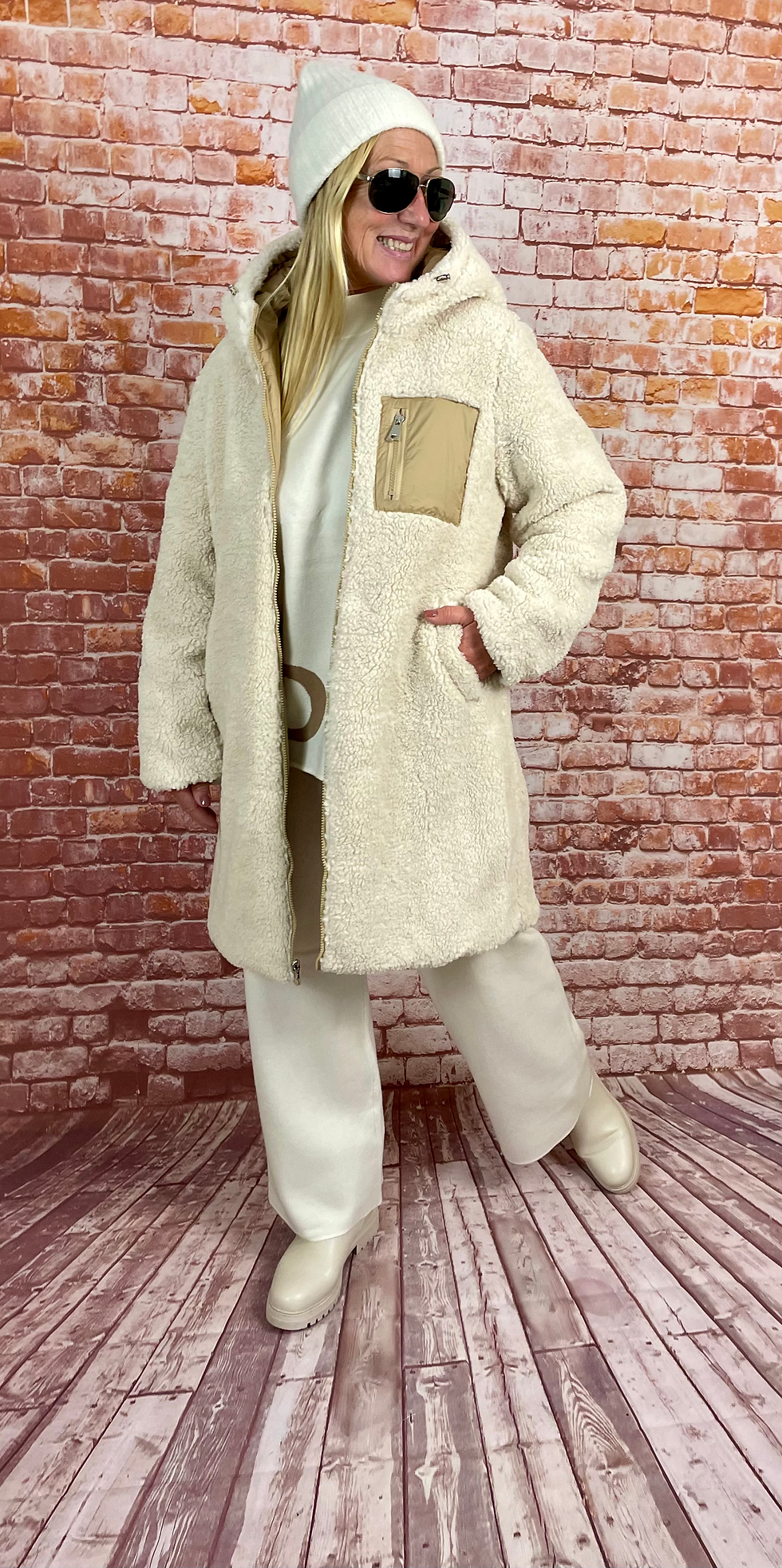 Miniaturbild: Wende Parka; Sherpa / Puffy Coat