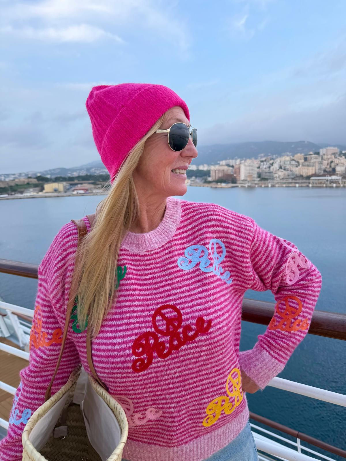 Frühlings Strick Pullover „Peace“