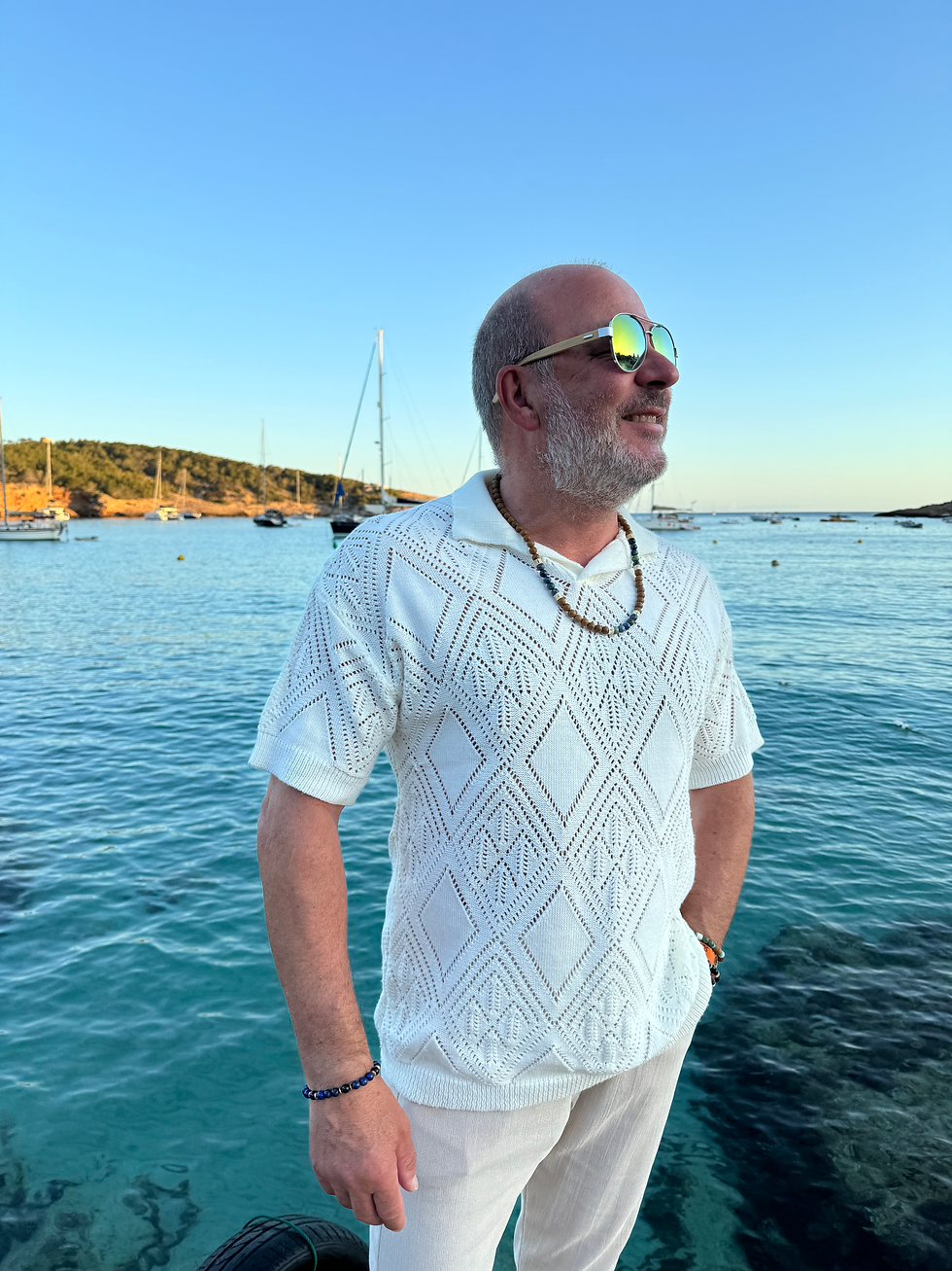 Miniaturbild: Ibiza Herren Häkel Hemd