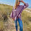 Miniaturbild: MusselinLOVE  Ultra oversized Blusenhemd, Aubergine