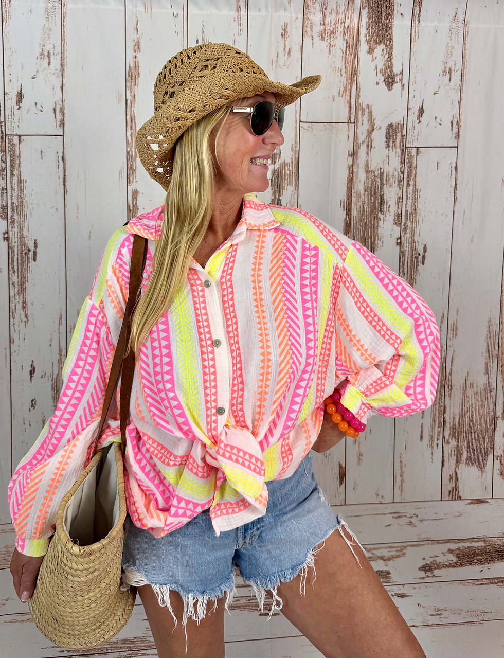 Miniaturbild: Musselin Bluse „Ibiza Style“ 