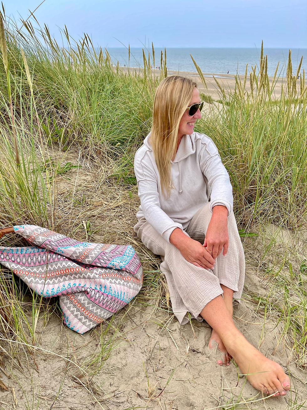 Miniaturbild: MusselinLOVE Pants, beige