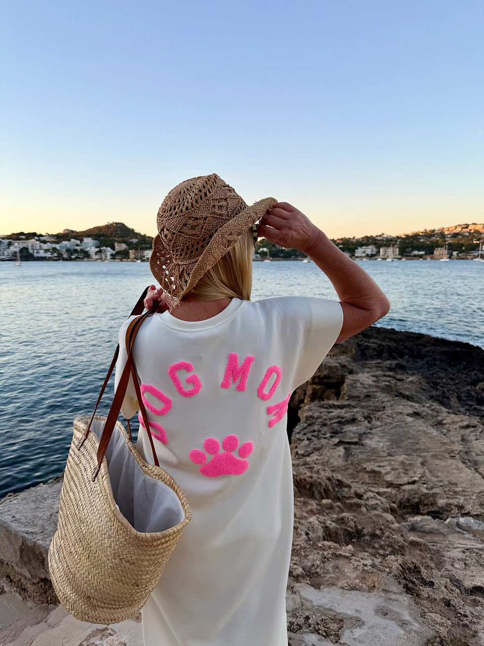 Miniaturbild: Buttery Soft Shirt Kleid „Dog Mom“