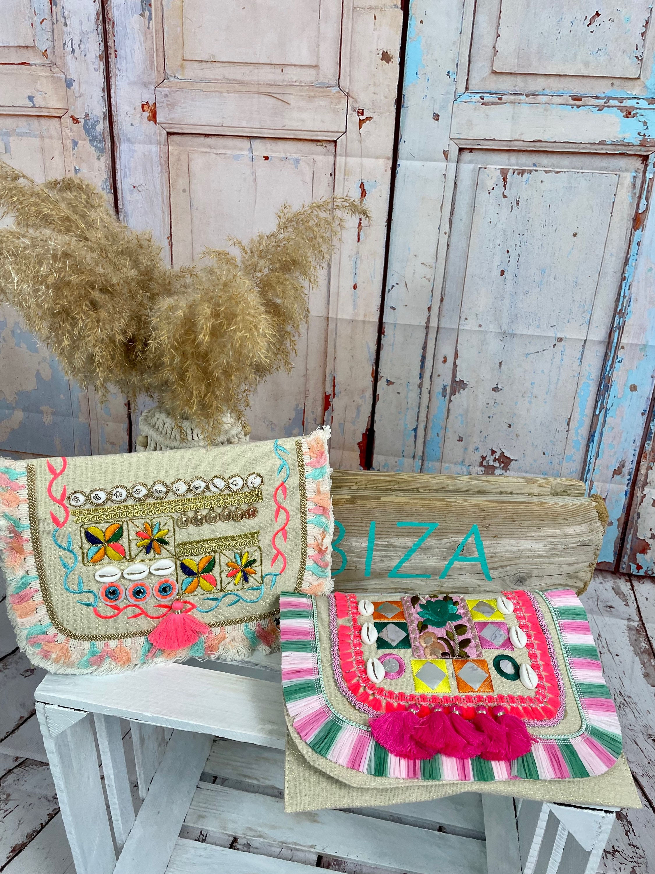 Traumhafte hochwertige Ibiza Clutch