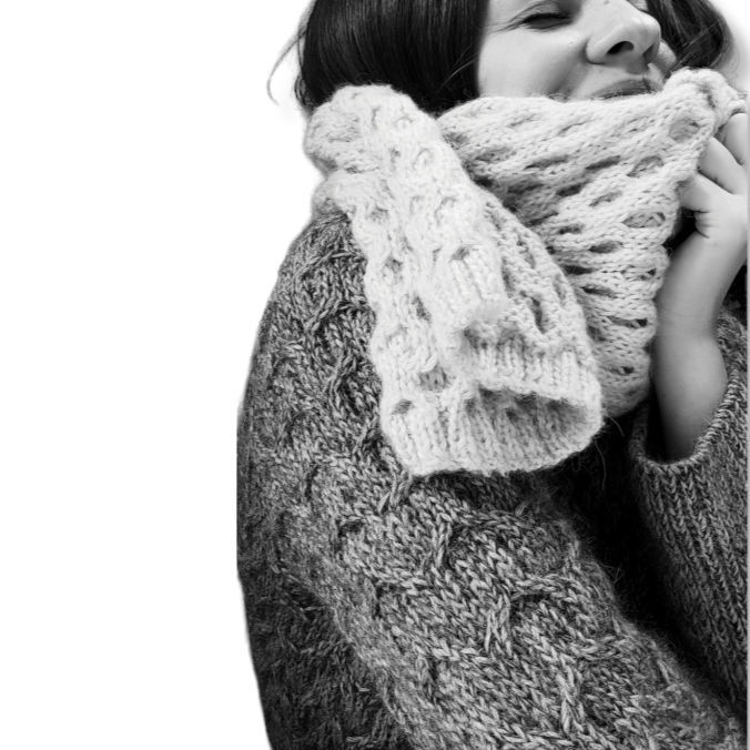 Miniatura: Maglione alpaca e mohair