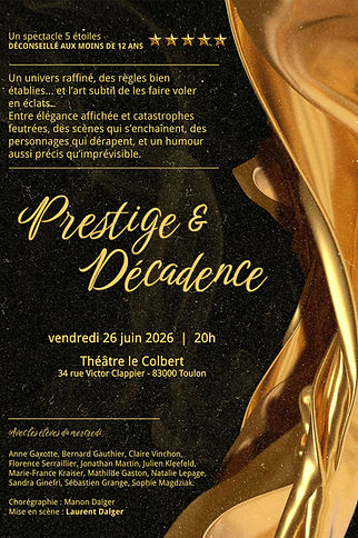 Affiche du spectacle