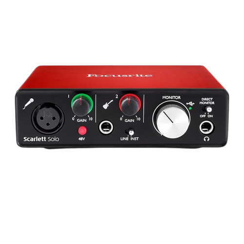 Focusrite Scarlett Solo USB audio interface