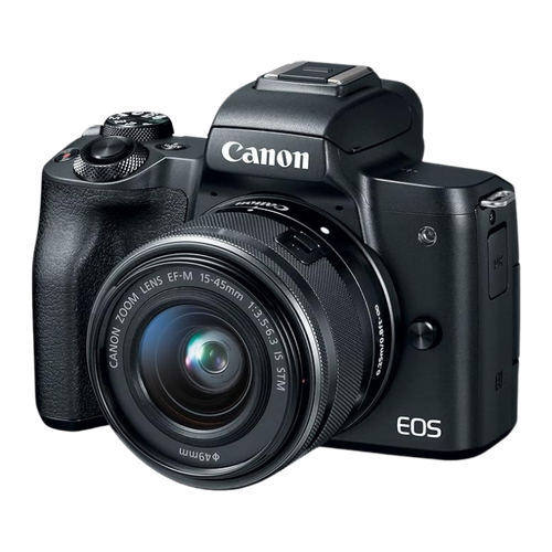 Canon EOS M50 video creator kit — the camera Quinton Heck has used since 2020
