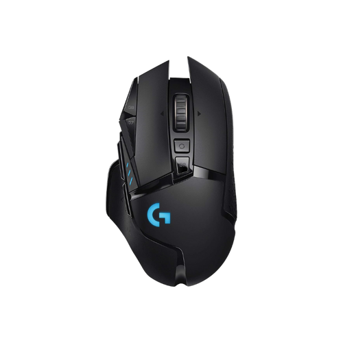 Logitech G502 Lightspeed wireless mouse — Quinton Heck's editing hotkey mouse