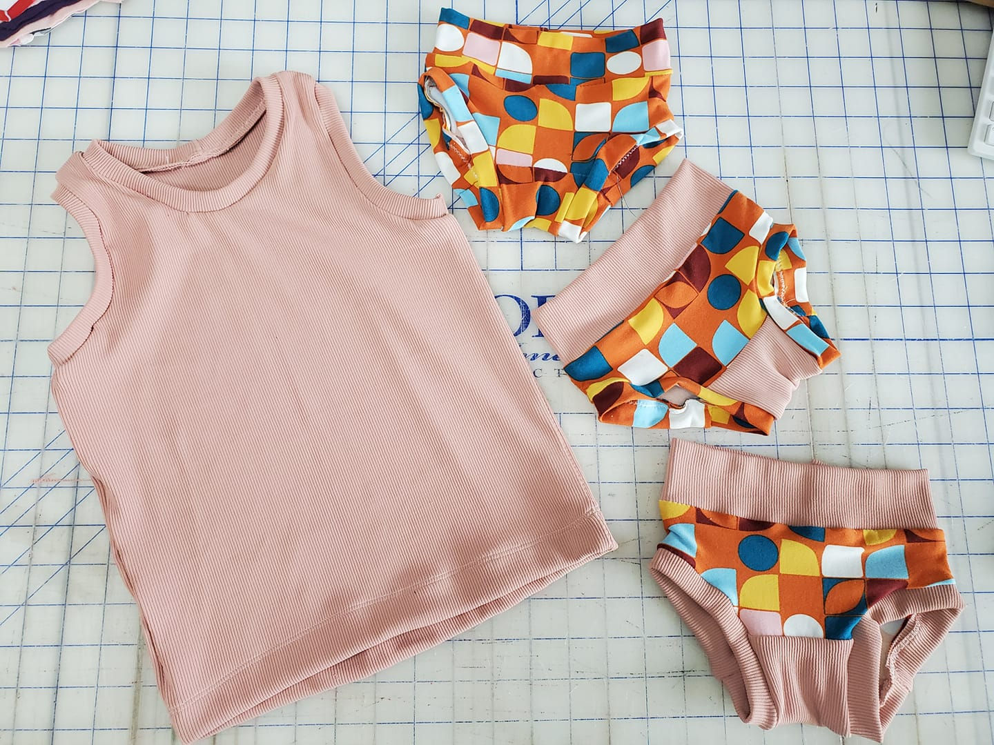 Retro Skivvies Set