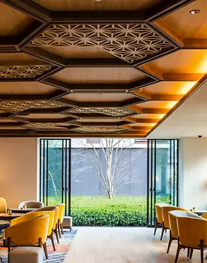 Restaurant in Hakone, Japan