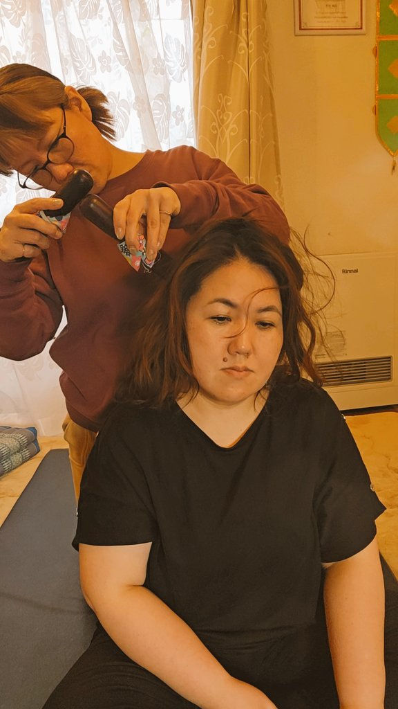 頭と顔のリラックス