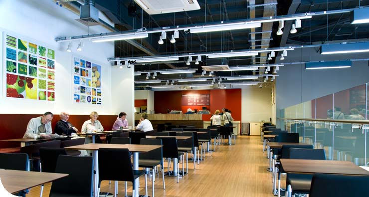 Marks and Spencer cafe