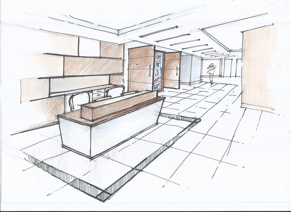 Reception - Concept Sketch