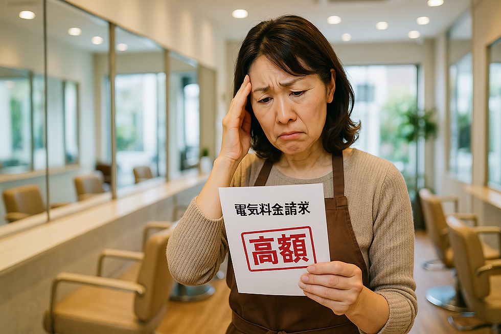 『電気代を賢く抑えて、サロン経営にもっと余裕を—SUNサポートが徹底サポート』