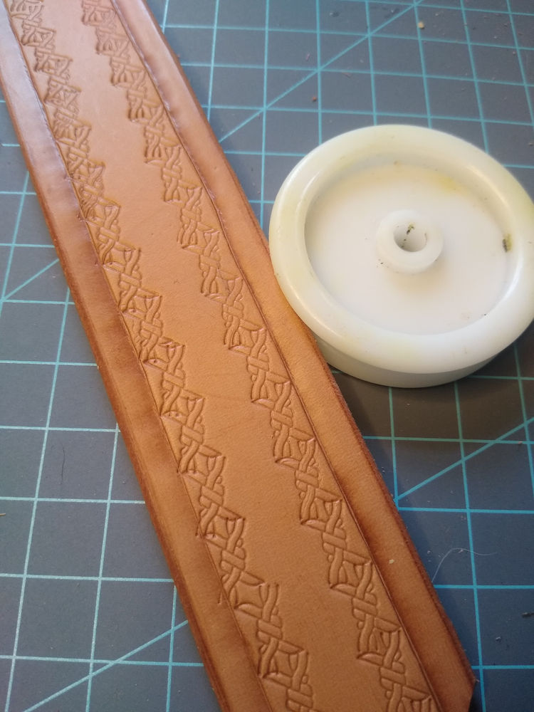 Finishing the Edges (Leather)