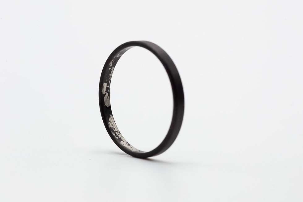 Miniatura: Prsten Black Mystery platina Singularity