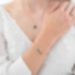 náramek s polodrahokamy